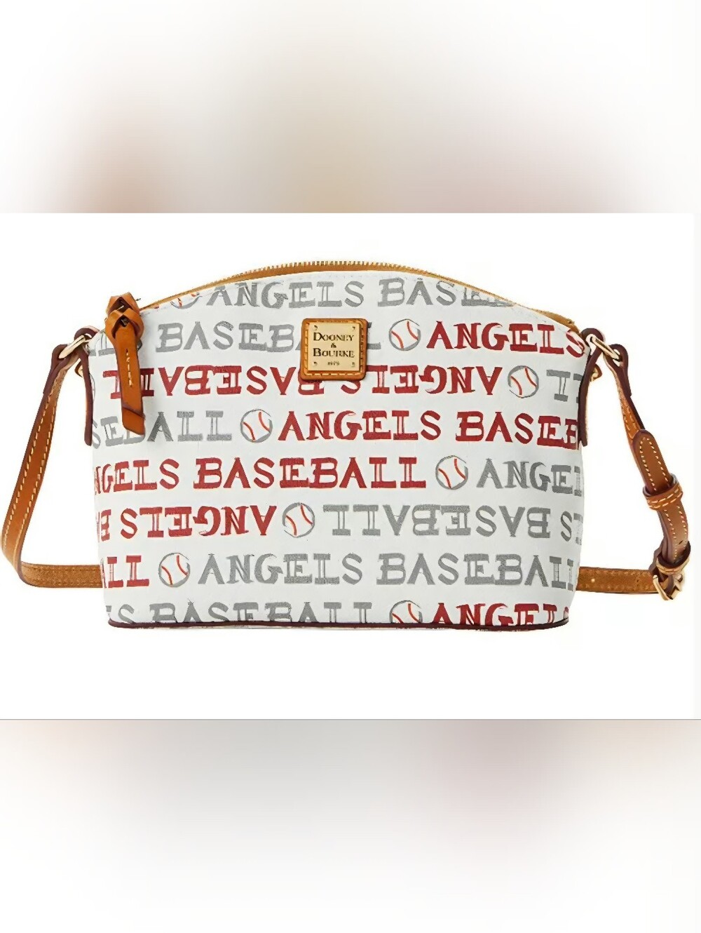 Dooney & Bourke MLB Los Angeles Angels Suki Crossbody Purse